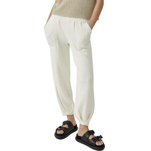 Free People Free-est Freya Jogger Pants in Bone Size Medium